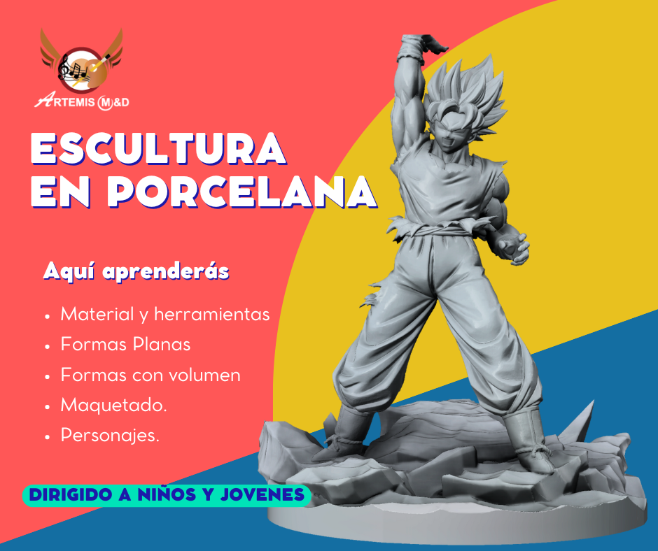 Escultura En porcelana Fria Artemysmd